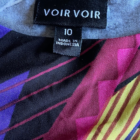 Midi Dress in Multi-Colours, Size 10 - Picture 12 of 12